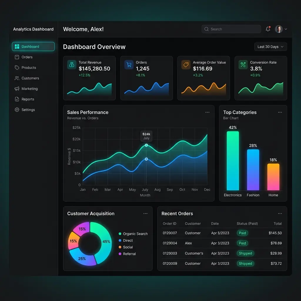 Analytics Dashboard