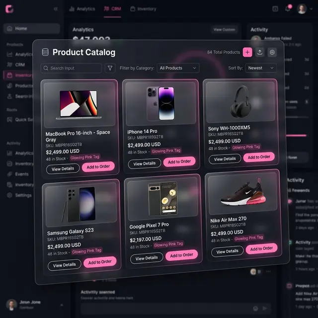 Catalogue ERP