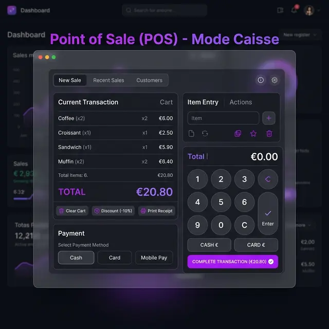 Mode Caisse (POS)