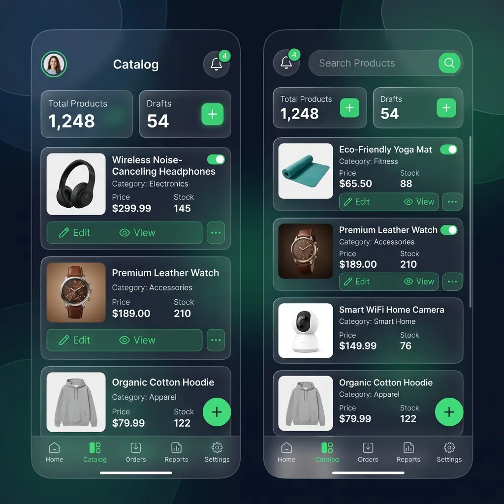Catalogue Interface